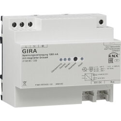 Gira Spannungsversorgung 213800 KNX/REG 1280mA Drossel...
