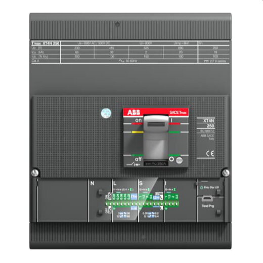 ABB Stotz-Kontakt Leistungsschalter XT4S 250 Ekip LS/I In=225A 4p F F UL/CSA