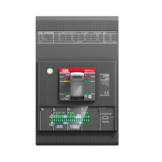 ABB Stotz-Kontakt Leistungsschalter XT4S 250 Ekip LSIG In=250A 3p F F UL/CSA