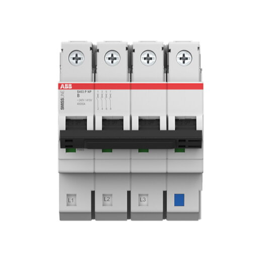 ABB Stotz-Kontakt Leitungsschutzschalter S403P-K63NP K 63A 40kA 3PN steckbar
