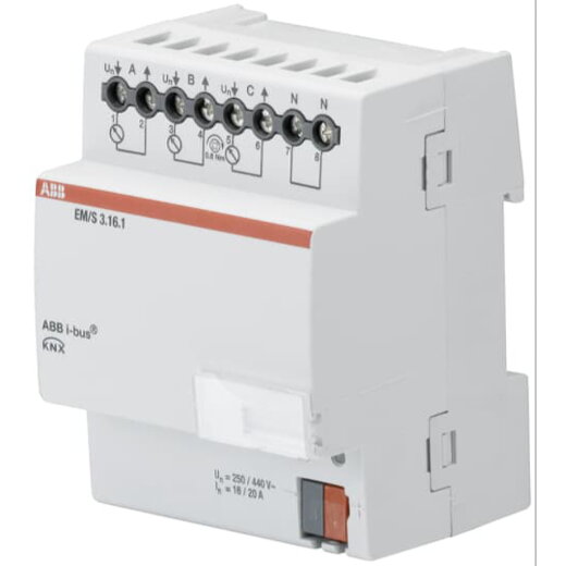 ABB Stotz-Kontakt Energiemodul EM/S3.16.1 3fach 16/20A
