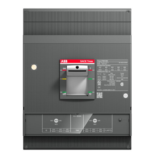 ABB Stotz-Kontakt Leistungsschalter XT6S 800 TMA In=600A 3p F F UL XT6S