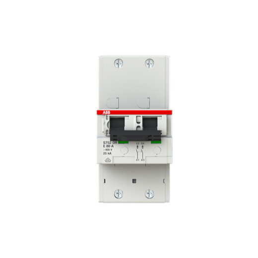 ABB Stotz-Kontakt Leitungsschutzschalter S752DR-E 80 25kA E80A 2P