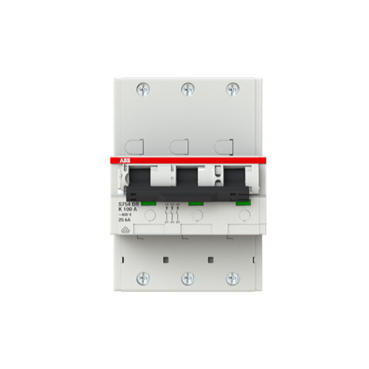 ABB Stotz-Kontakt Leitungsschutzschalter S753DR-K 100 25kA K100A 3P