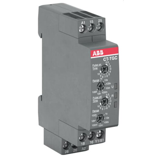 ABB Stotz-Kontakt Zeitrelais CT-TGC.22 2We 24-48VDC/24-240VAC