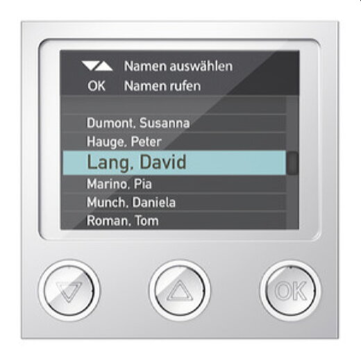 Ritto Displaymodul RGE1879120 für bis zu 500 TN silber