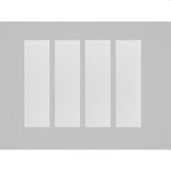 Ritto Namensschild 1fach für Verrano (4 Stück)