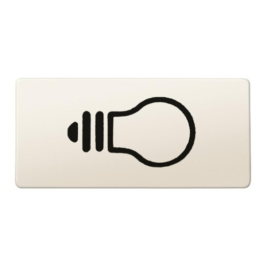 Merten Symbol 395600 rechteckig weiss/Licht