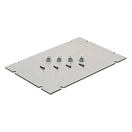 ABB Striebel & John MMPM33 Montageplatte Stahl 260x260x2mm VMS Montageplatte mit Befestigung VE 1