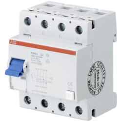 ABB Stotz-Kontakt FI-Schutzschalter F204AS-125/0,3L 4polig