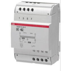 ABB Stotz-Kontakt Sicherheitstransformator TS 25/12-24