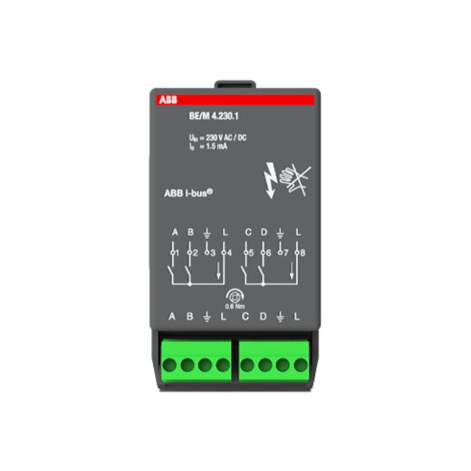 ABB Stotz-Kontakt Binäreingangsmodul BE/M4.230.1 4fach