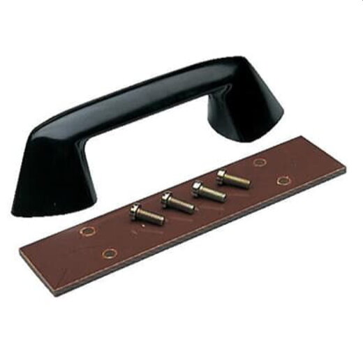 ABB Striebel & John ZHG Handgriff schwarz 50x200x47 mit Verstärkungsplatte