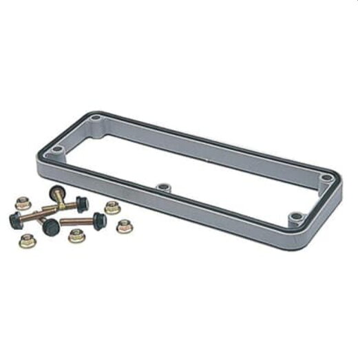 ABB Striebel & John AFR300 Flanschrahmen 300mm Seite RAL7035 Polyamid