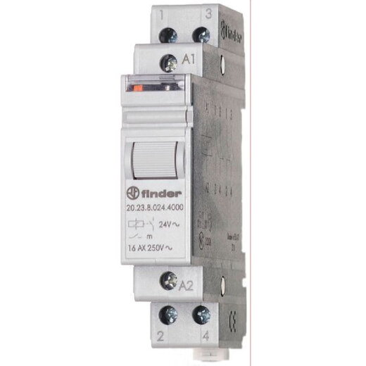 Finder Stromstossschalter 1 Schließer 1 Öffner 16A 48V DC