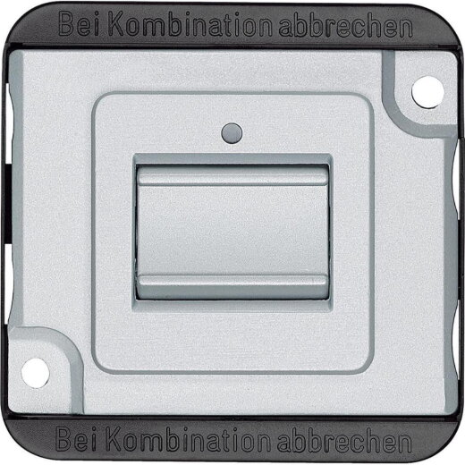 Merten Aus/Wechsel-Kontrollschaltereinsatz MEG3106-7060 1polig mattsilber
