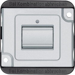 Merten Aus/Wechsel-Kontrollschaltereinsatz MEG3106-7060...