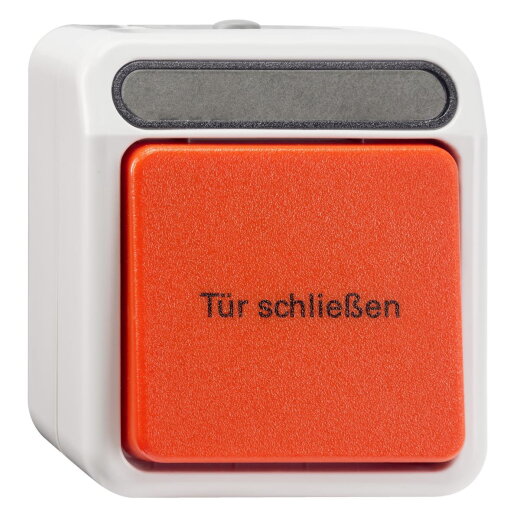 Merten Auslösetaster 1S/1Ö lichtgrau AQUASTAR