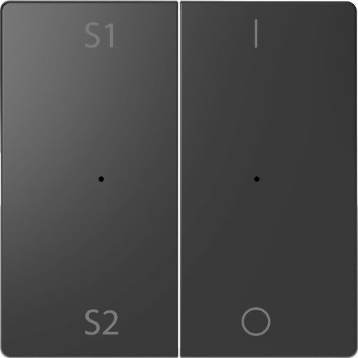 Merten Wippe Anthrazit System Design