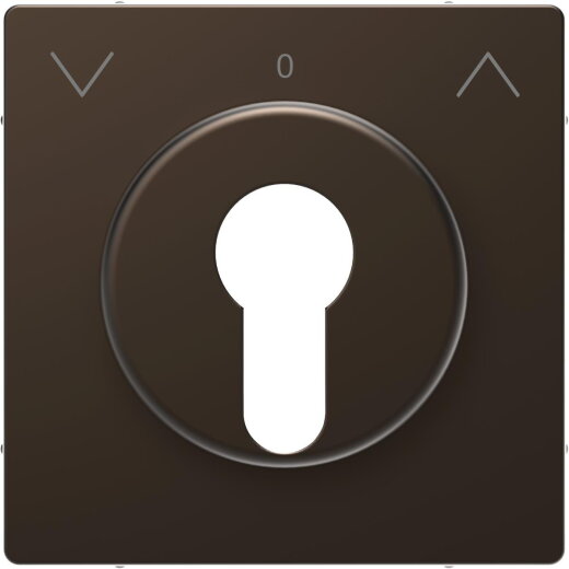 Merten Zentralplatte Moccametallic System Design