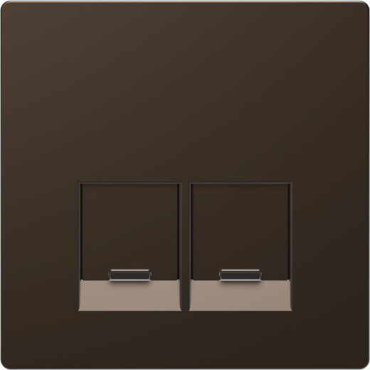 Merten Zentralplatte Moccametallic System Design