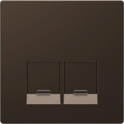 Merten Zentralplatte Moccametallic System Design