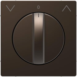 Merten Zentralplatte Moccametallic System Design