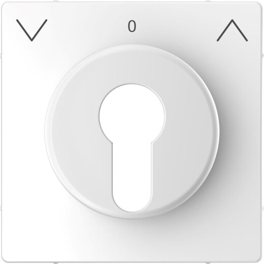 Merten Zentralplatte Lotosweiss System Design