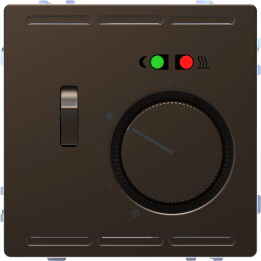 Merten Fussbodentemperaturregler 230V Moccametallic System Design