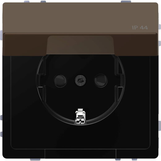 Merten Steckdose SCHUKO Moccametallic System Design