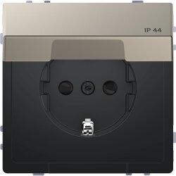 Merten Steckdose SCHUKO Moccametallic System Design