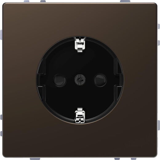 Merten Steckdose SCHUKO Moccametallic System Design
