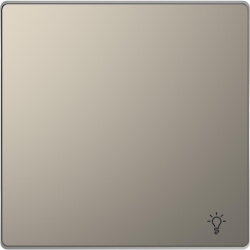 Merten Wippe mit Kennzeichnung Licht nickelmetallic