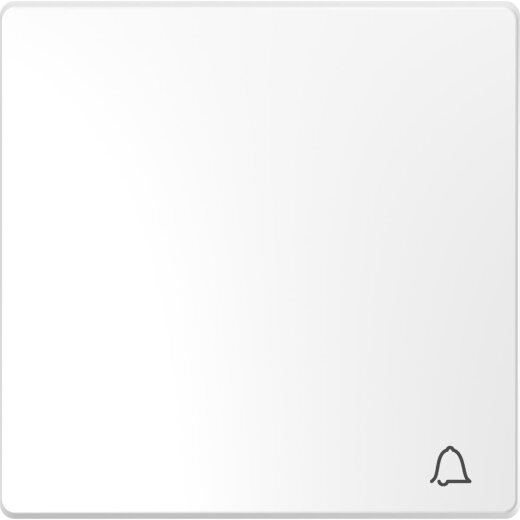 Merten Wippe mit Kennzeichnung Klingel lotosweiss