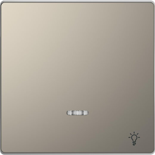 Merten Wippe Kontrollfenster+Kennz. Licht nickelmet.