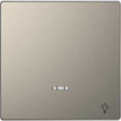 Merten Wippe Kontrollfenster+Kennz. Licht nickelmet.