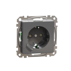 Merten Steckdose SCHUKO 16A System M anthrazit