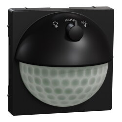 Merten Sensor-Modul ARGUS 180 UP mit Schalter schwarz matt