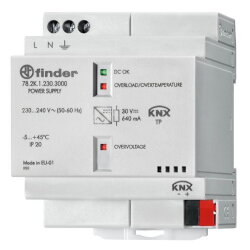 Finder Schaltnetzteil KNX-Bus 230-240V AC Ausgang 30V DC...