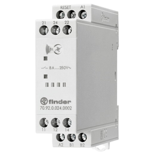 Finder Thermistorrelais 2 Wechsler 8 A für 24 V AC/DC