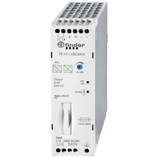Finder Schaltnetzteil 24 V 130 W