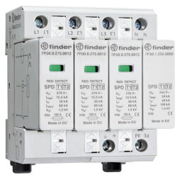 Finder Kombiableiter Typ 1+2 für dreiphasige TT und...