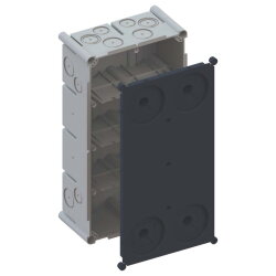 Kaiser Betonbau-Einlasskasten Varifix 4x2 mit Schutzdeckel