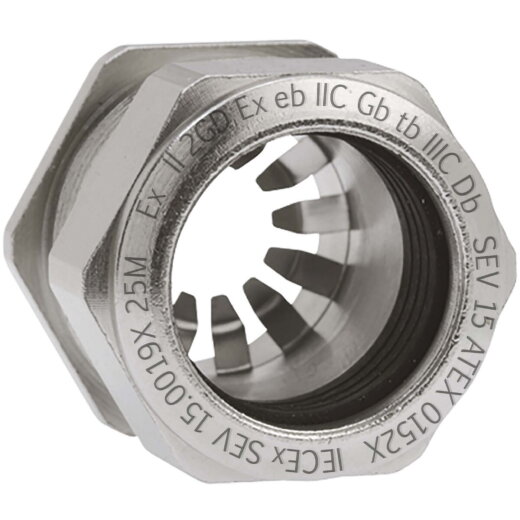 Kaiser AGRO Kabelverschraubung M25 Progress EMV Rapid Messing 13-16mm