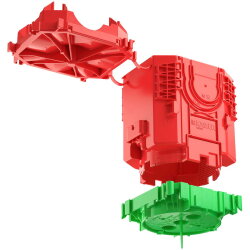 Kaiser Betonbau-Decken-Großrohr-Dose B1 Prefix...