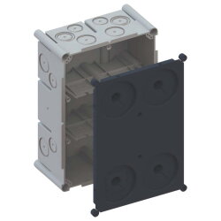 Kaiser Betonbau-Einlasskasten Varifix 3x2 mit Schutzdeckel