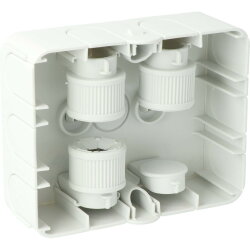 Kaiser Anschlussdose Steckbar Basis AK2 8-14 Clip Kabelrinne