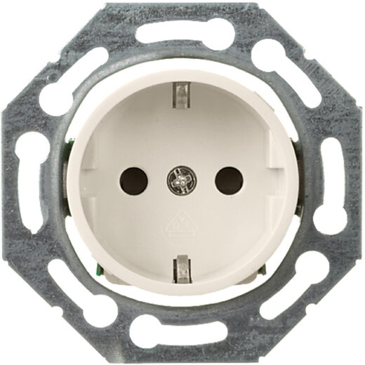 ELSO Steckdoseneinsatz 225224 Zentralpl. 45grd 16A Steckkl. rw