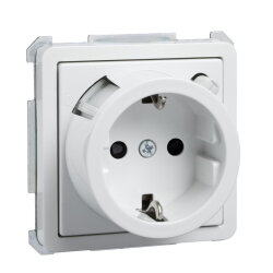 ELSO Steckdoseneinsatz 205214  Kinderschutz und FI 16A rw