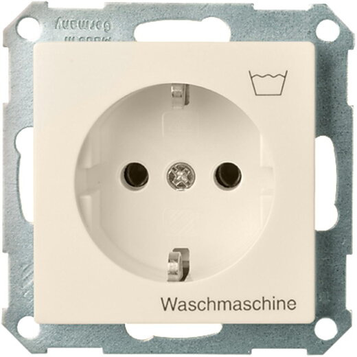 ELSO Steckdoseneinsatz 265124 bedruckt Waschmaschine 16A JOY rw